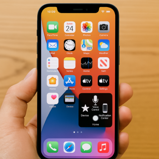 Cách bật AssistiveTouch để dùng iPhone bằng một tay