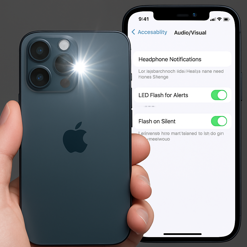 Cách bật Đèn LED khi có thông báo trên iPhone – Hữu ích cho người khiếm thính & dùng ban đêm