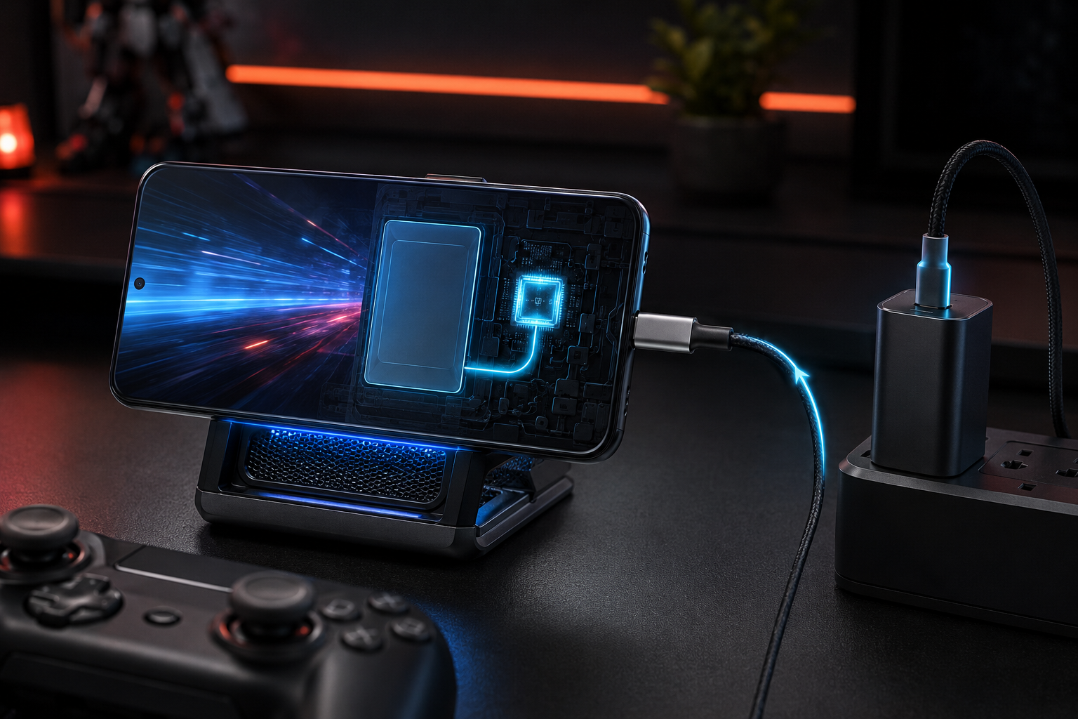Cách bật Pause USB PD charging khi chơi game trên Samsung