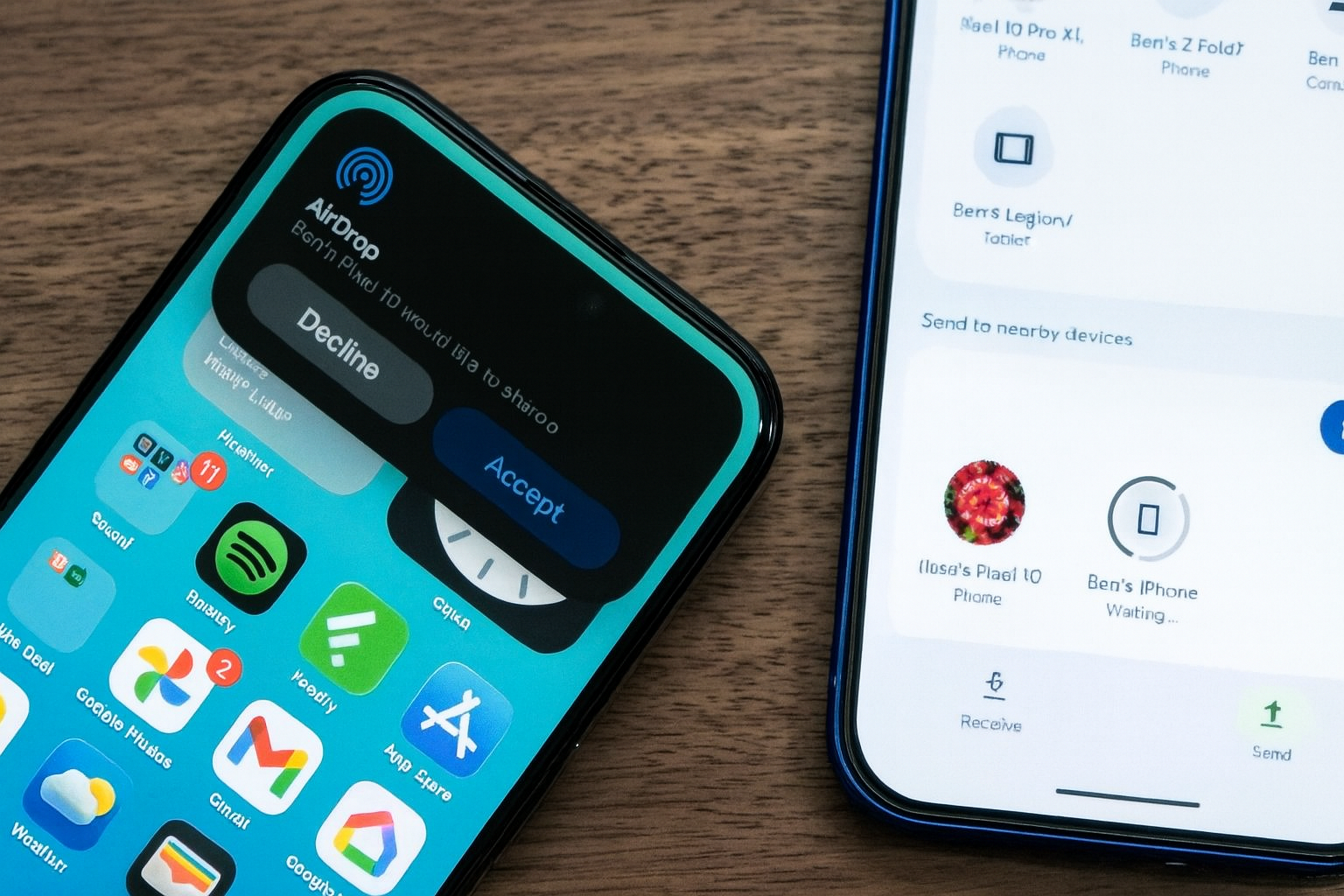Cách bật Quick Share trên Android để chia sẻ với AirDrop trên iPhone