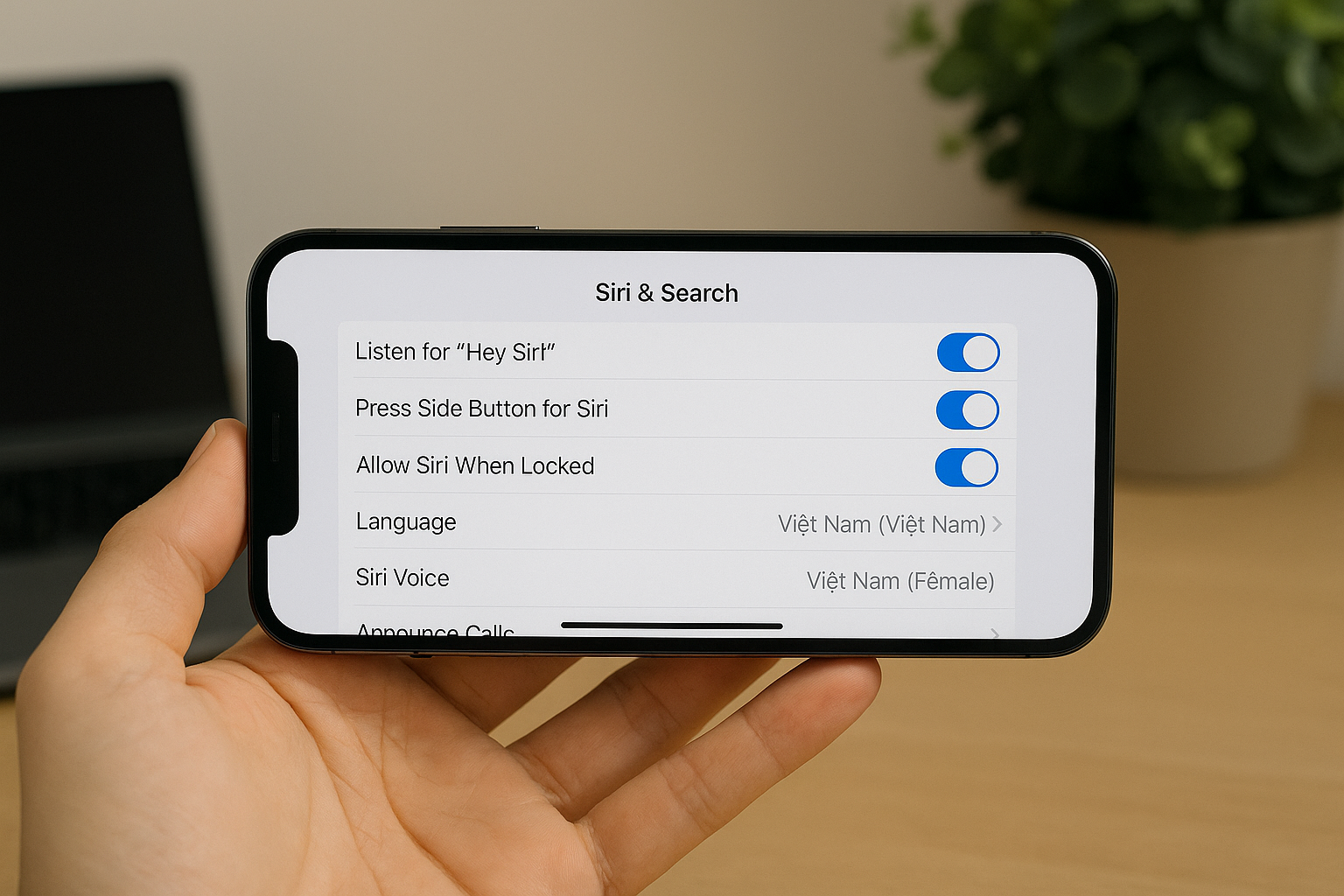 Cách bật Siri trên iPhone và thiết lập lần đầu chi tiết cho người mới dùng