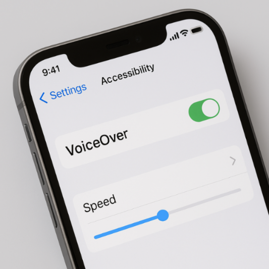 Cách bật VoiceOver trên iPhone để đọc màn hình cho người khiếm thị