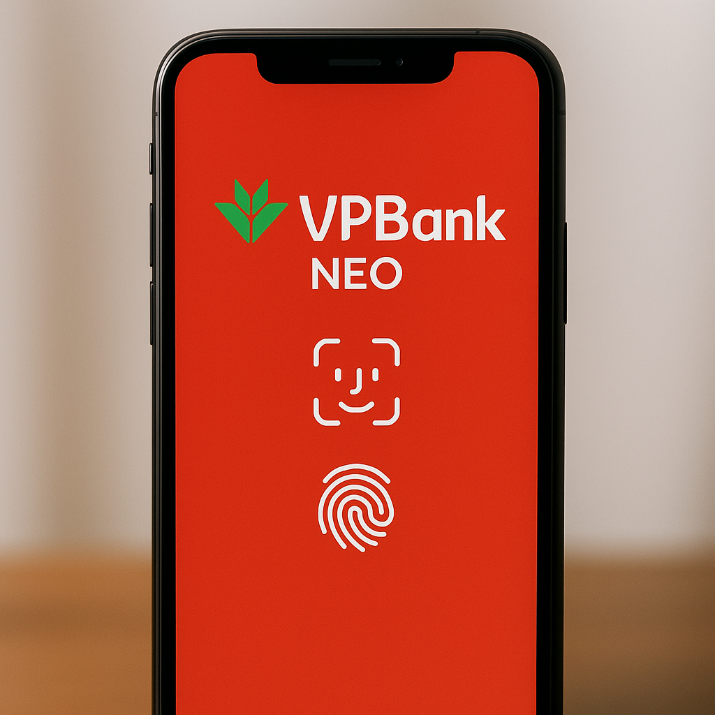 Cách bật xác thực Face ID/Vân tay trên app VPBank NEO để đăng nhập nhanh & an toàn