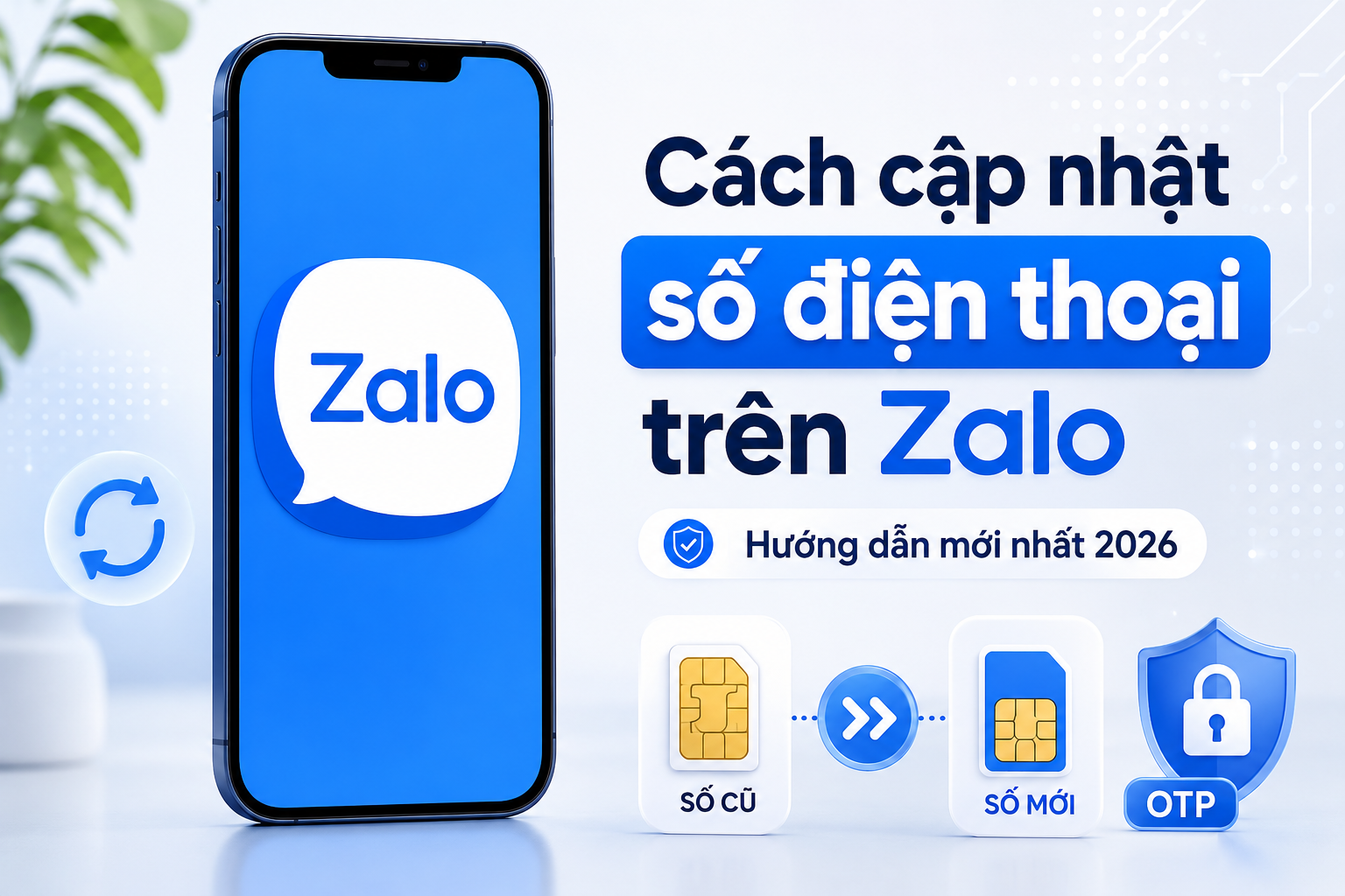 Cách cập nhật số điện thoại trên Zalo mới nhất: Làm đúng để tránh mất tài khoản