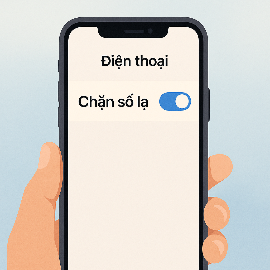 Cách chặn số điện thoại lạ trên iPhone và Android