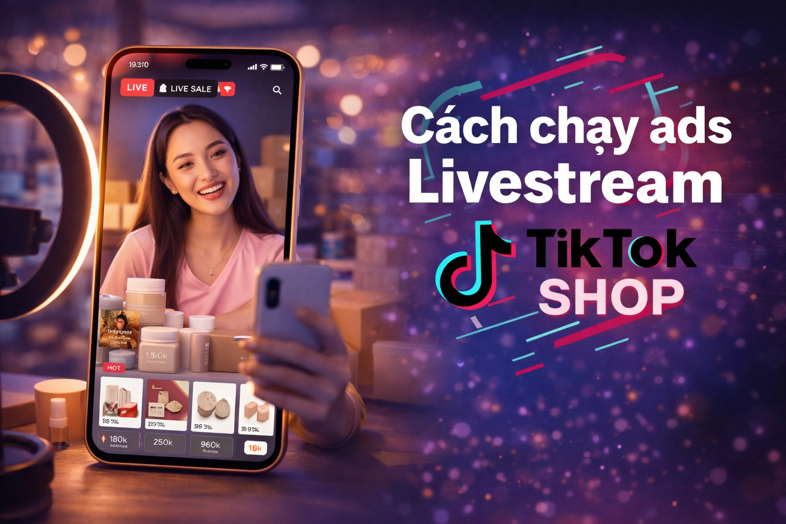 Cách Chạy Ads Livestream TikTok Shop Hiệu Quả, Tăng Đơn Nhanh 2026