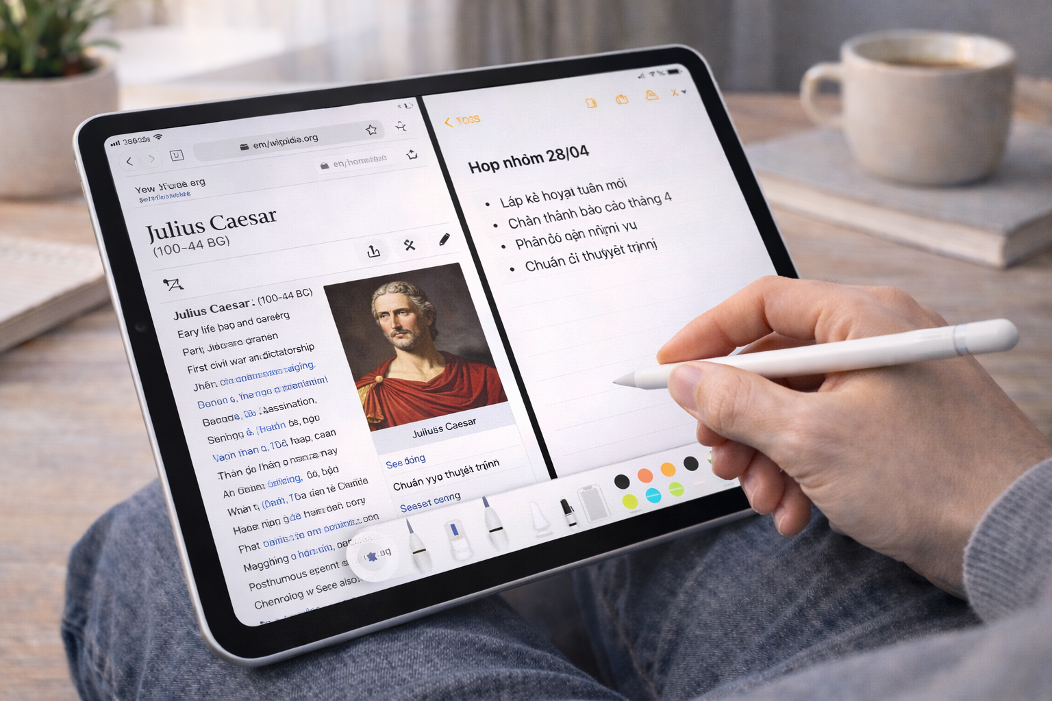 Cách chia đôi màn hình iPad – Làm nhiều việc cùng lúc dễ dàng hơn