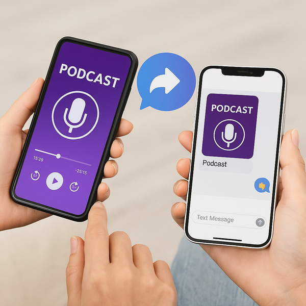 Cách chia sẻ Podcast với bạn bè trên iPhone và Android