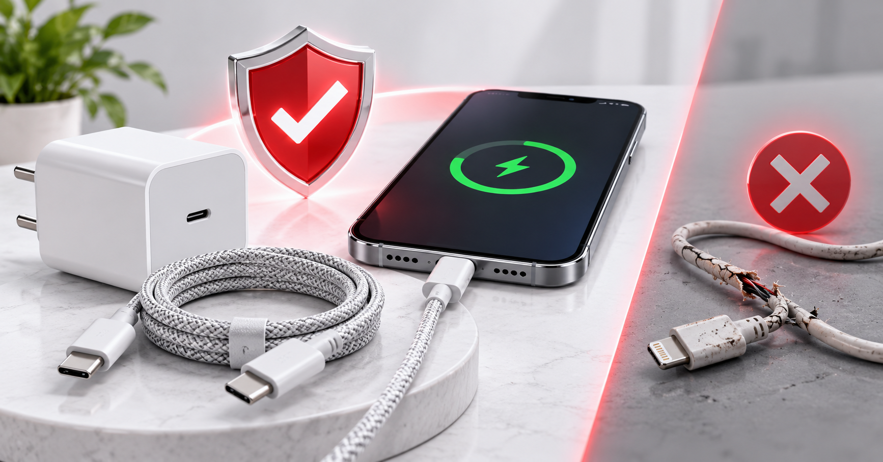 Cách kiểm tra củ sạc và cáp sạc iPhone có phù hợp an toàn hay không