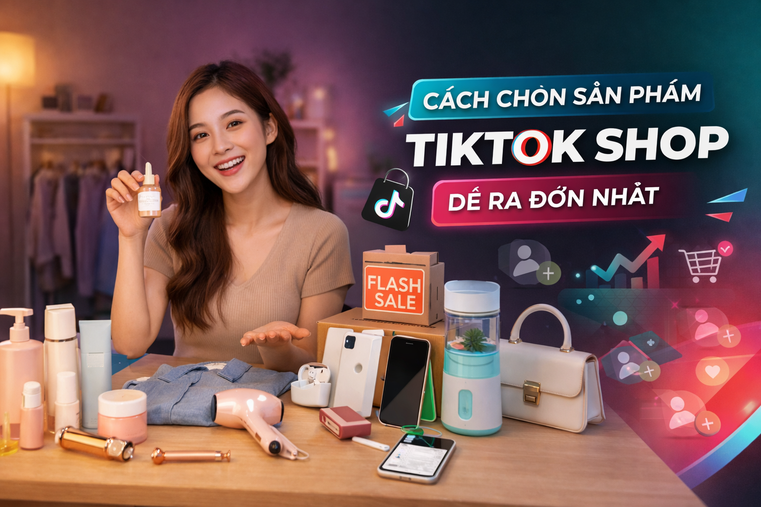 Cách Chọn Sản Phẩm Bán Trên TikTok Shop Dễ Ra Đơn Nhất 2026