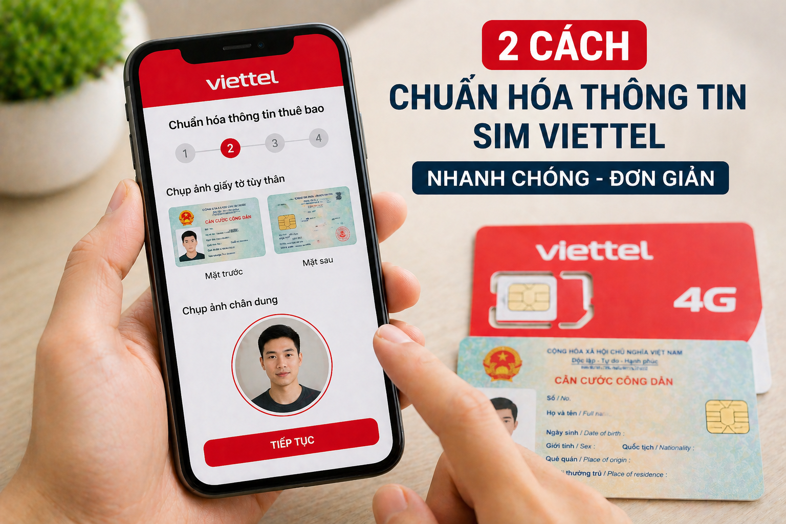 2 Cách Chuẩn Hóa Thông Tin SIM Viettel Đơn Giản, Nhanh Nhất