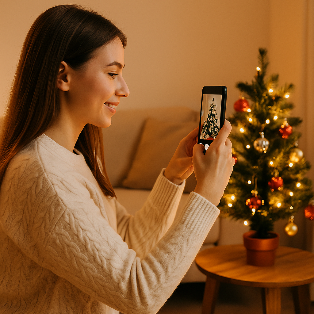 Cách chụp ảnh Giáng Sinh trong nhà cực lung linh – Không cần studio vẫn đẹp như tạp chí | Di Động 3 Tốt