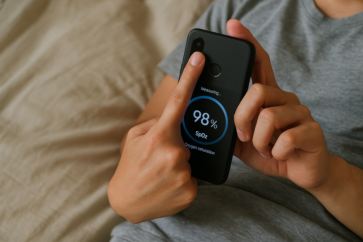 Cách đo SPO2 bằng điện thoại: Chuẩn – Chính xác – Dễ làm tại nhà (2025)