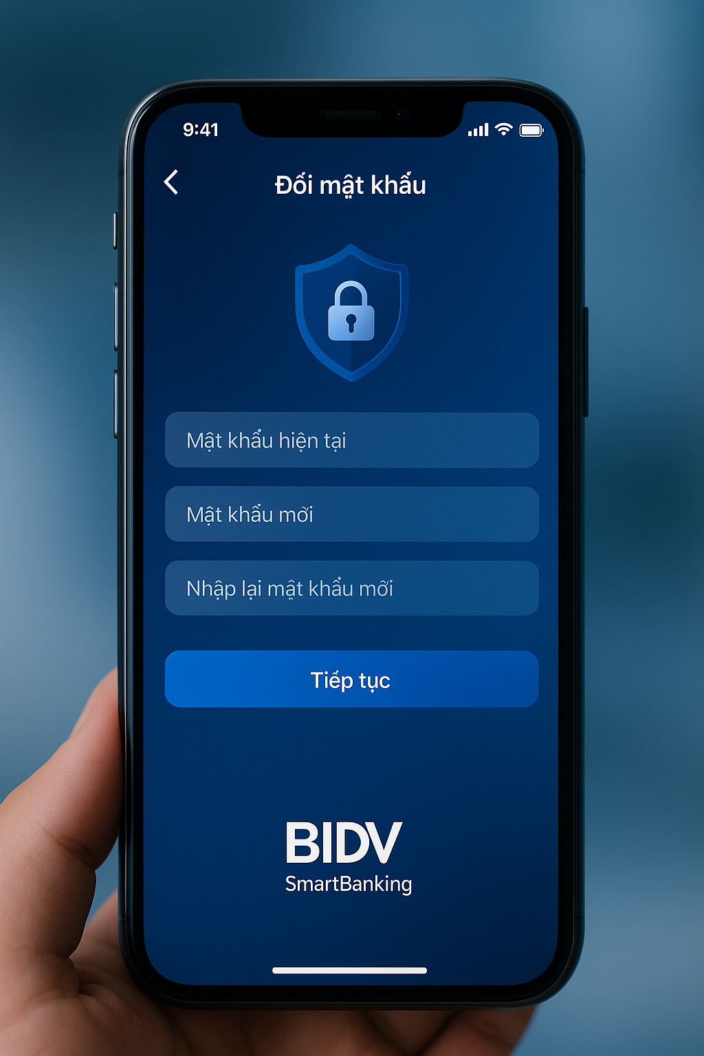 Cách đổi mật khẩu định kỳ trên BIDV SmartBanking để tăng bảo mật tài khoản