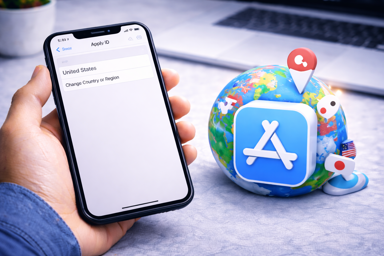 Cách đổi quốc gia App Store trên iPhone