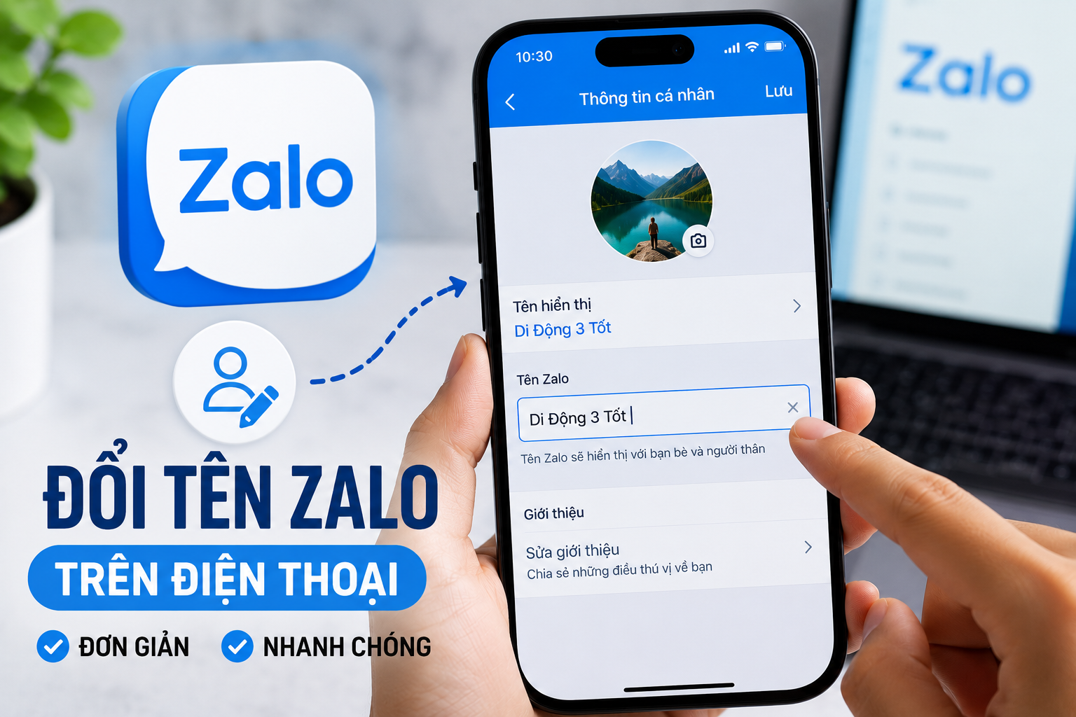 Cách Đổi Tên Zalo Trên Điện Thoại Nhanh Chóng Và Đơn Giản