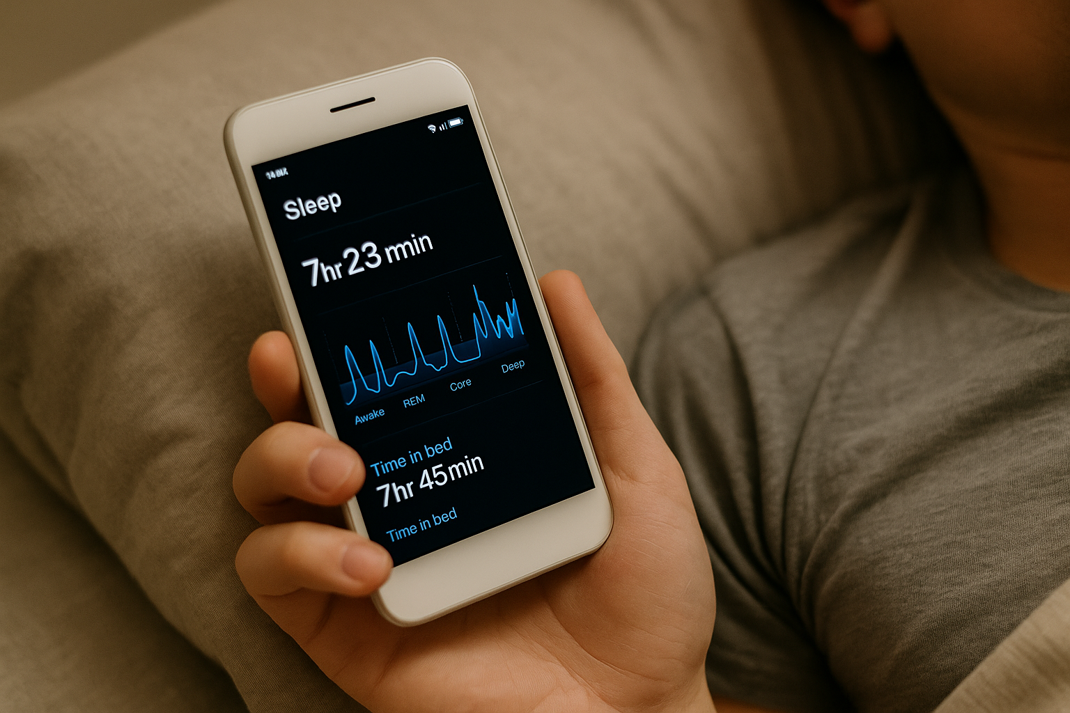 Cách dùng điện thoại để theo dõi giấc ngủ giúp ngủ sâu hơn (chuẩn 2025)