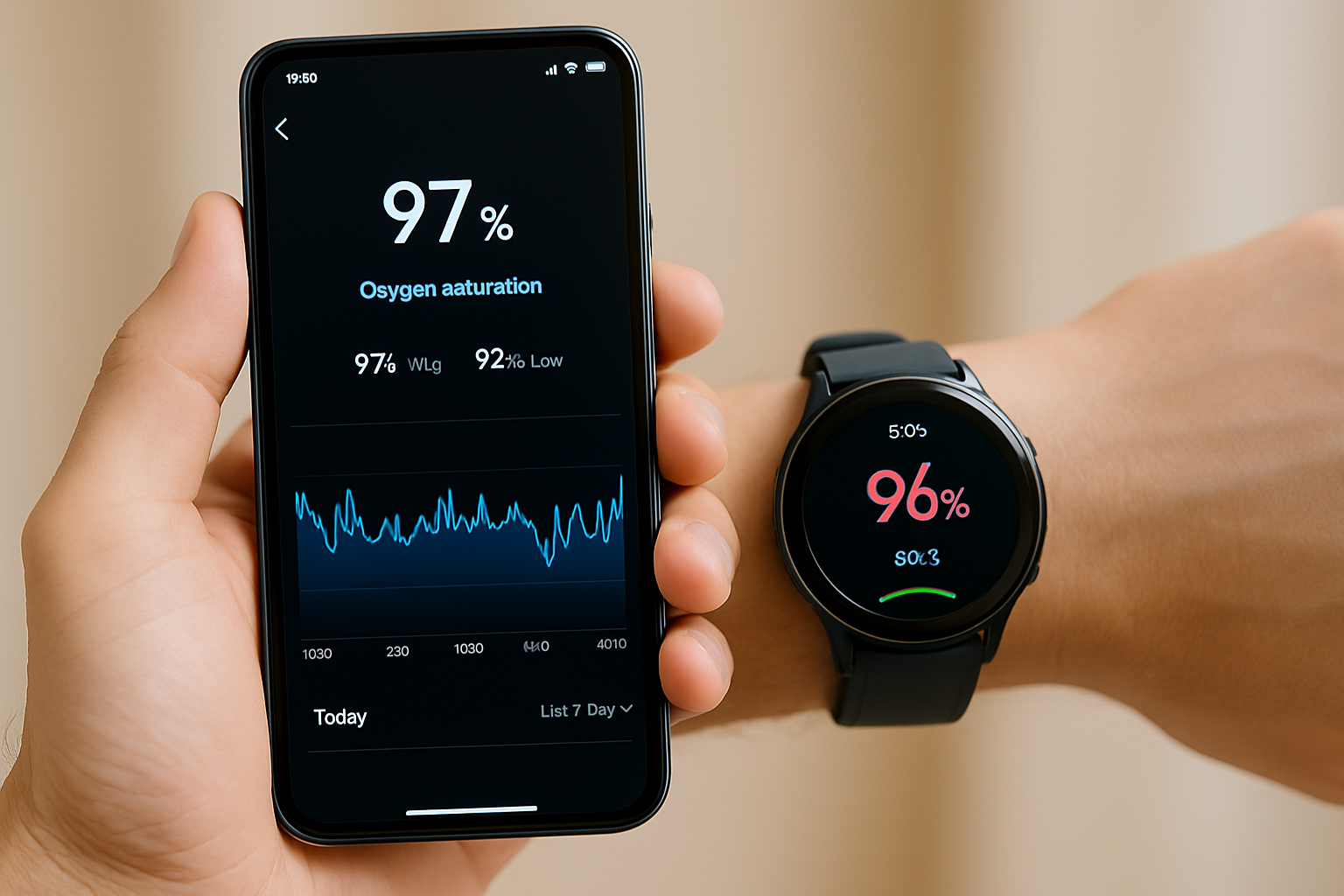 Cách dùng điện thoại để theo dõi SpO2 – nhận biết sớm tình trạng thiếu oxy, khó thở và rối loạn giấc ngủ