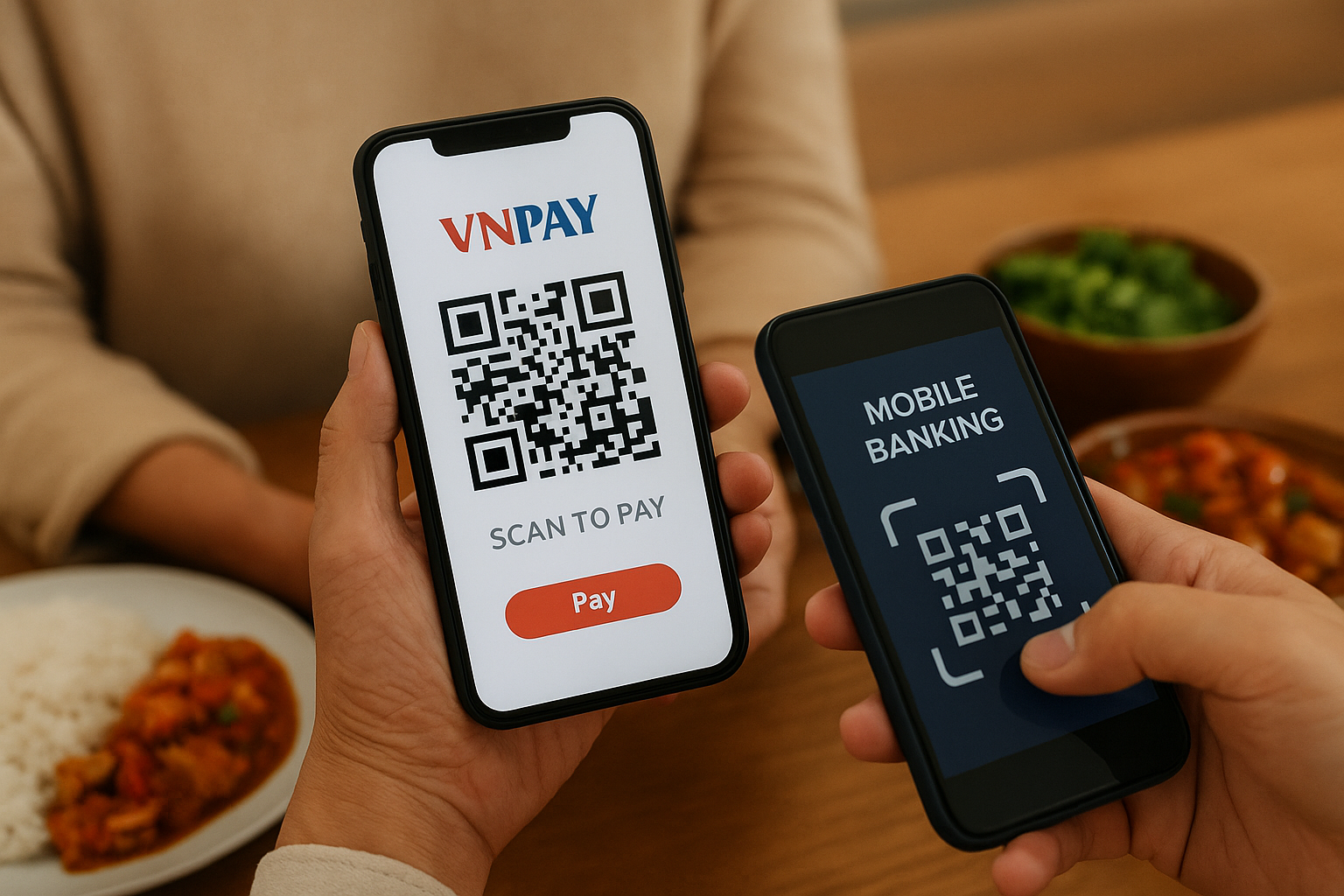 Cách thanh toán đặt đồ ăn bằng VNPay – nhanh, tiện và nhiều ưu đãi