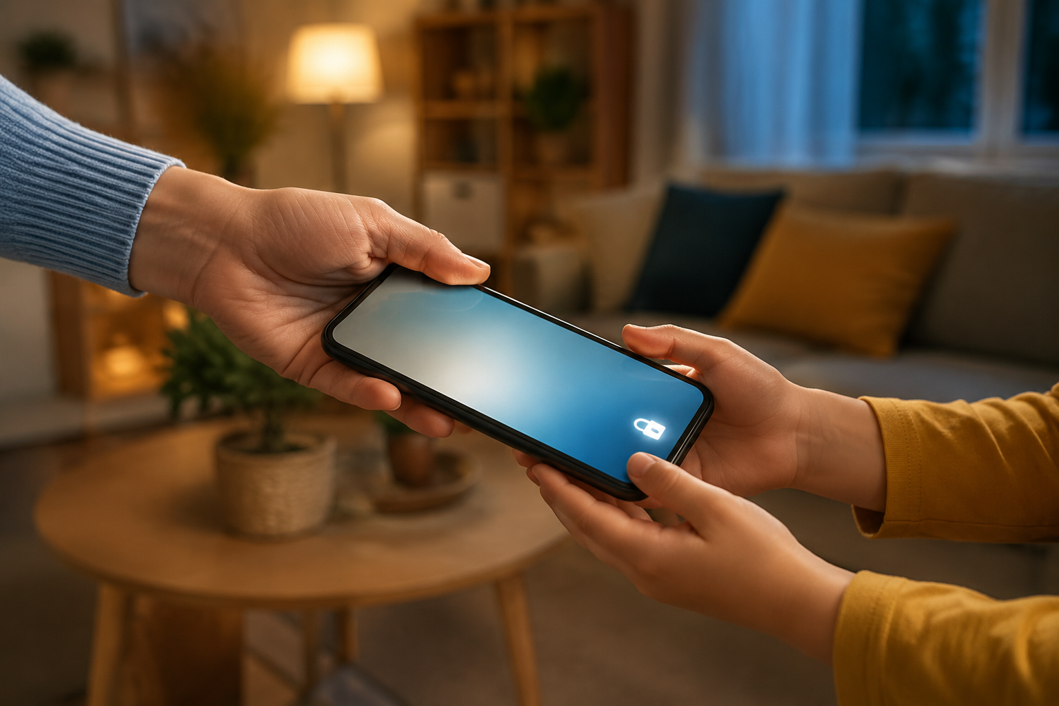 Cách ghim màn hình Motorola khi cho người khác mượn máy