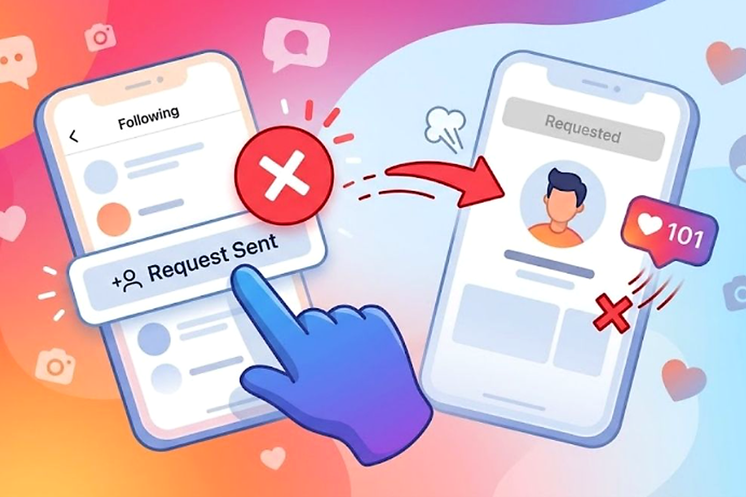 Cách hủy yêu cầu theo dõi đã gửi trên Instagram nhanh chóng, dễ làm trên điện thoại và máy tính