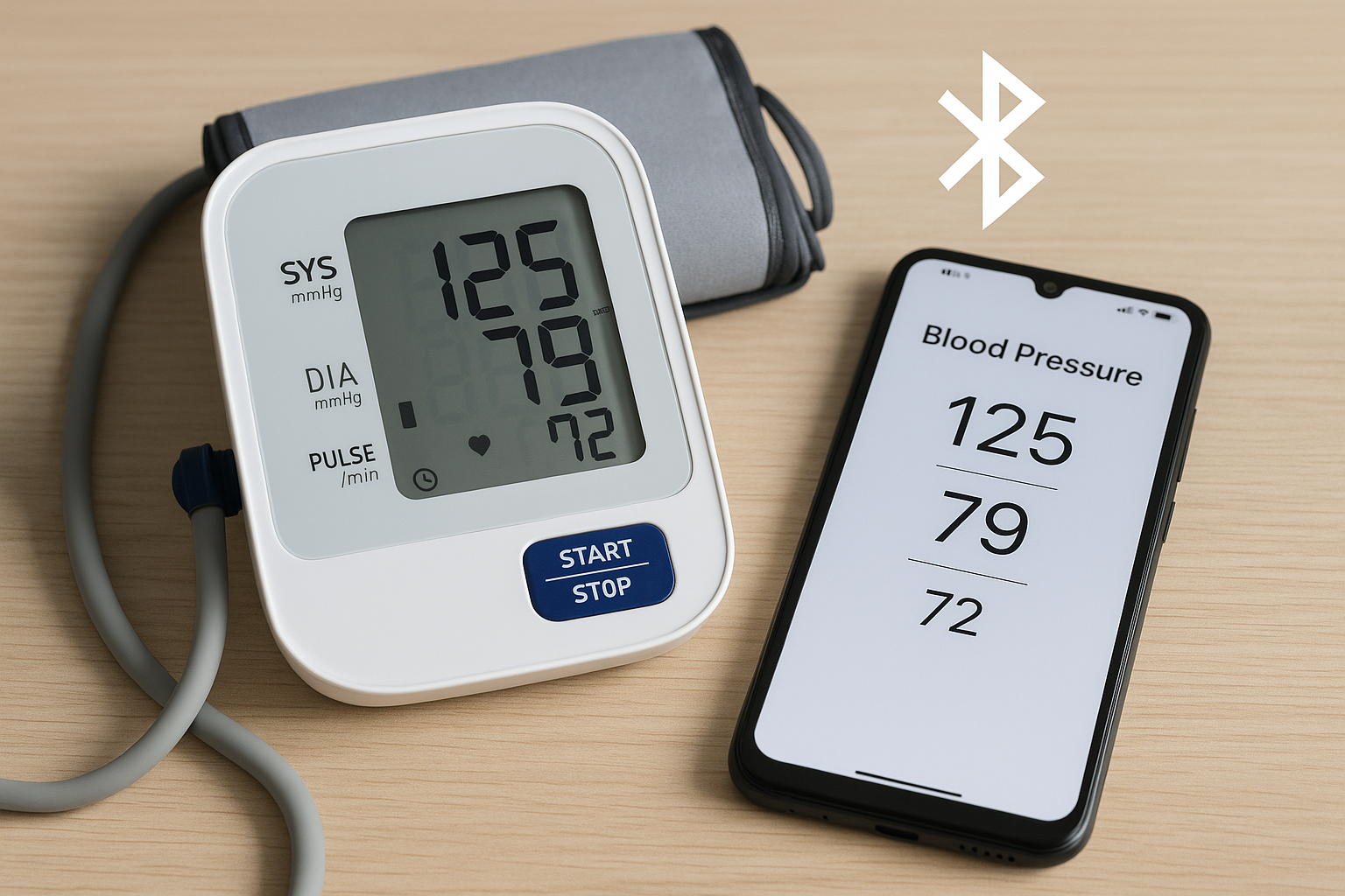 Cách kết nối điện thoại với máy đo huyết áp Bluetooth – theo dõi sức khỏe tim mạch ngay tại nhà
