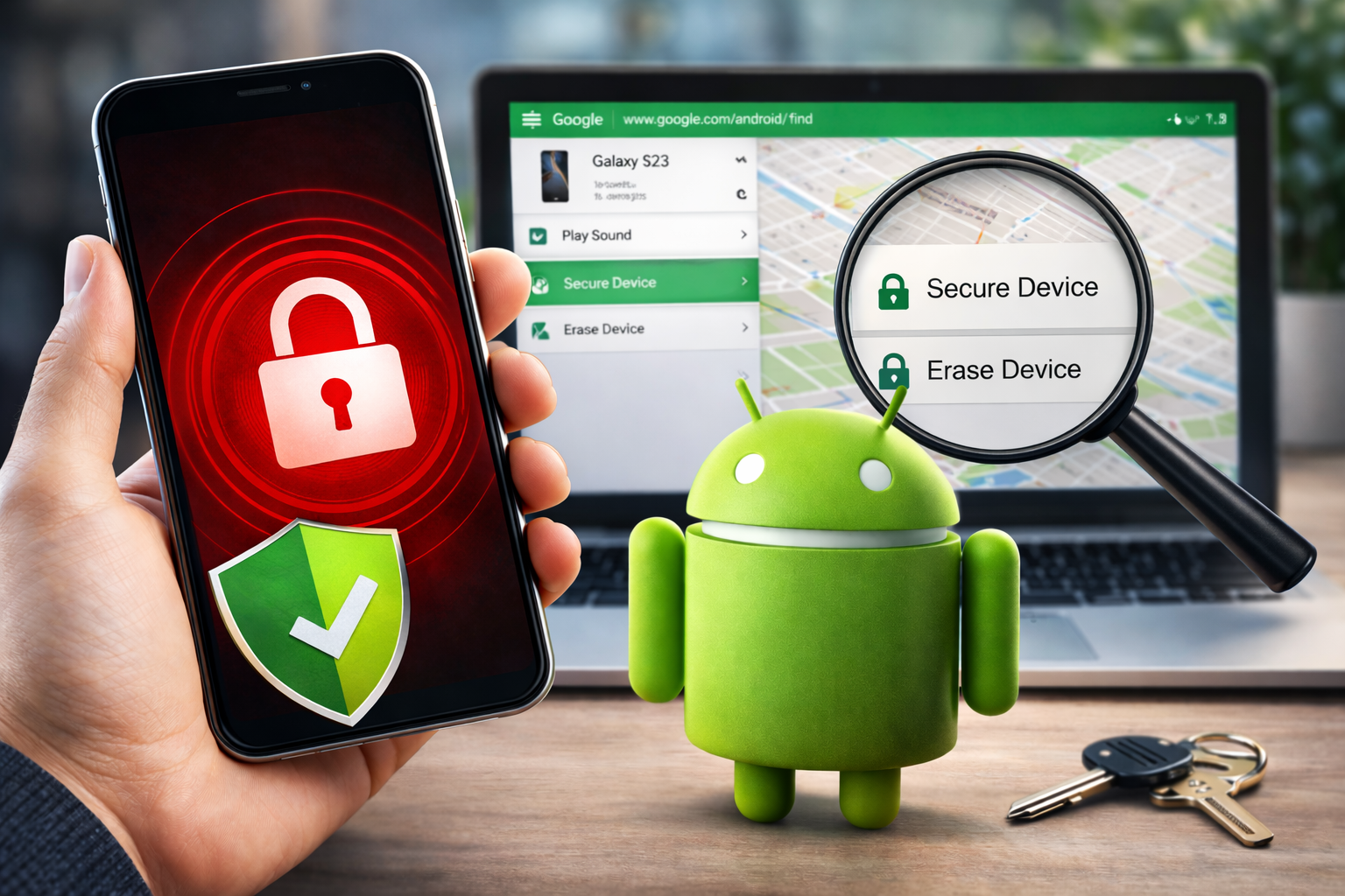 Cách khóa điện thoại Android từ xa khi bị mất (Bảo vệ dữ liệu ngay lập tức)