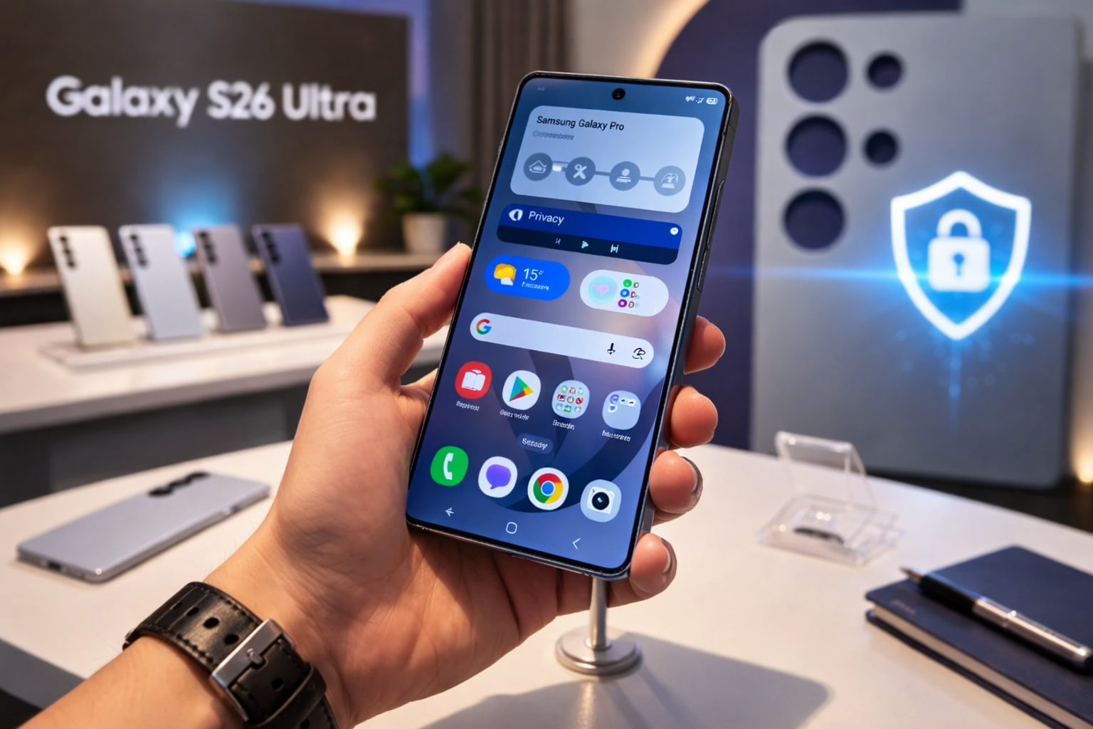 Cách Kích Hoạt Chế Độ Hiển Thị Riêng Tư Trên Galaxy S26 Ultra Chỉ Trong 2 Giây