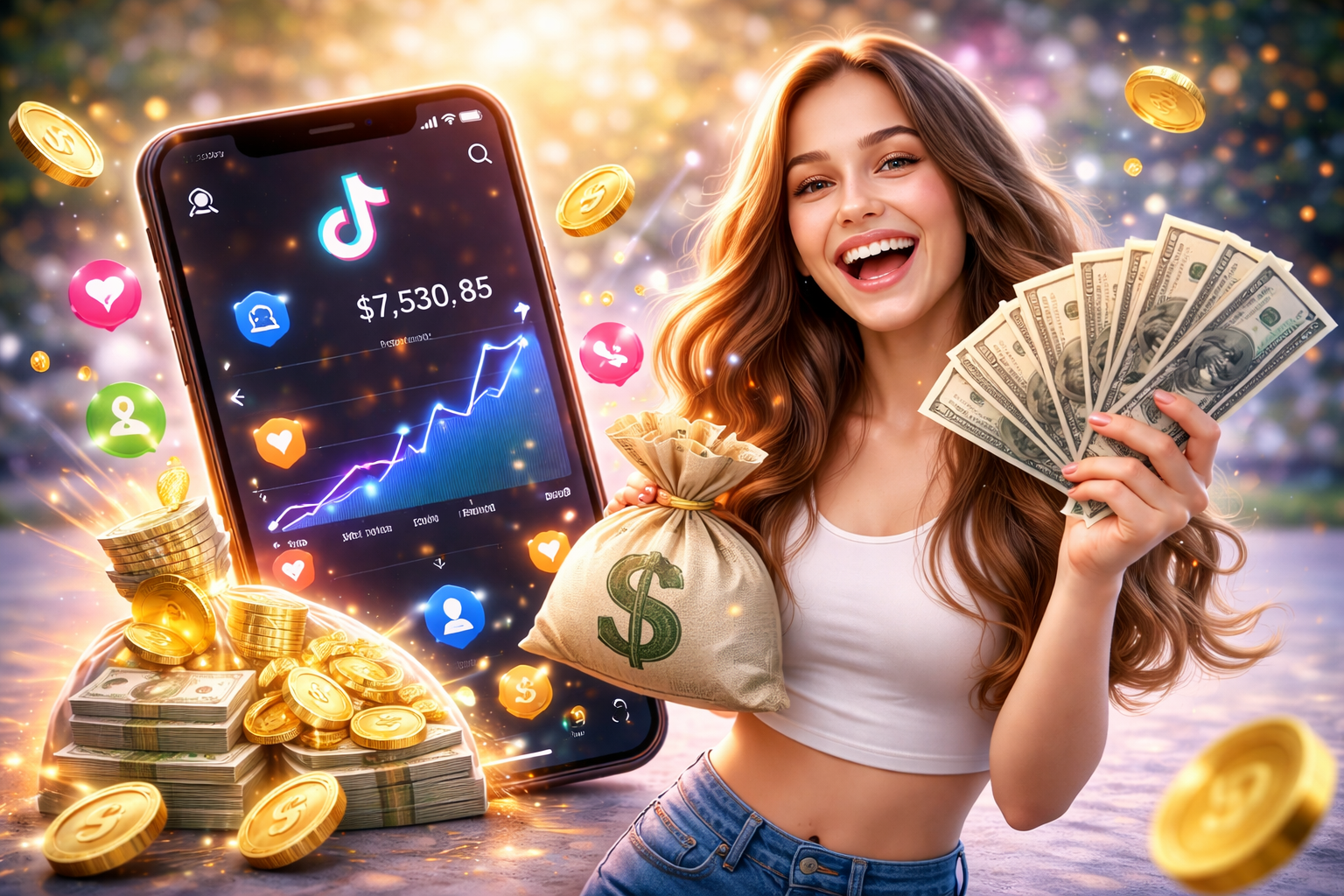 Cách kiếm tiền trên TikTok cho người mới