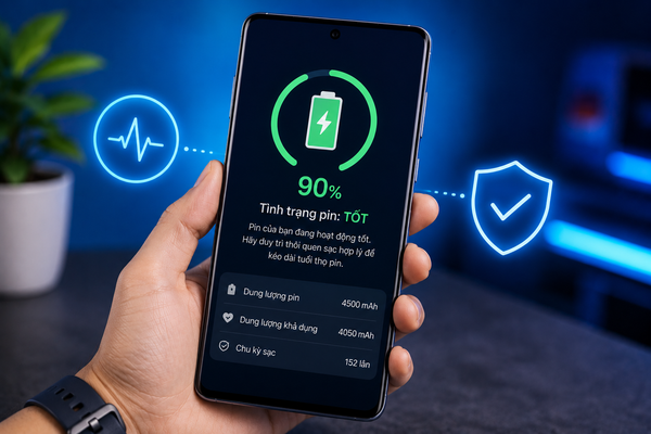 Cách kiểm tra pin Samsung còn tốt không cực chính xác 2026