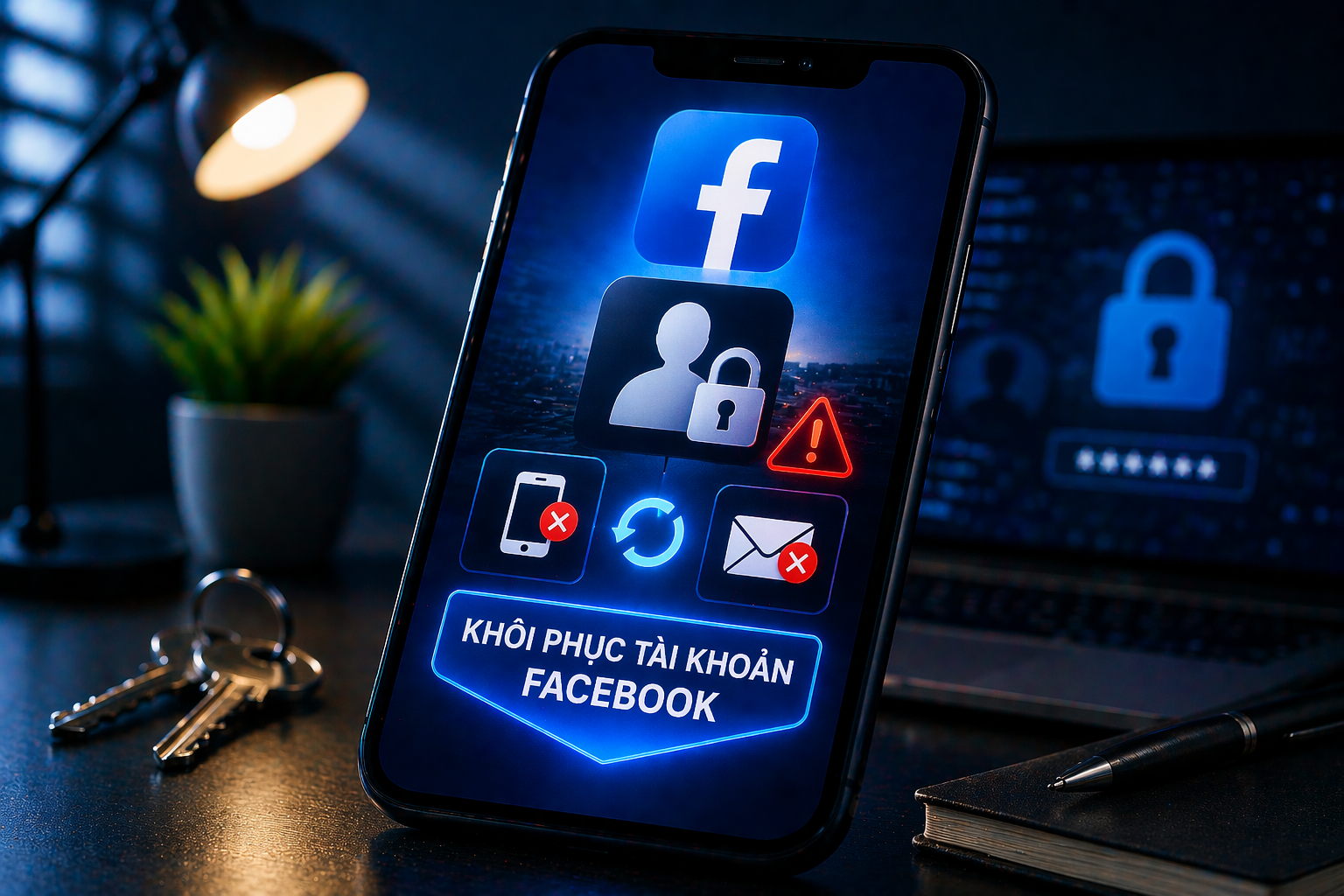 Cách lấy lại Facebook khi mất số điện thoại và email mới nhất 2026