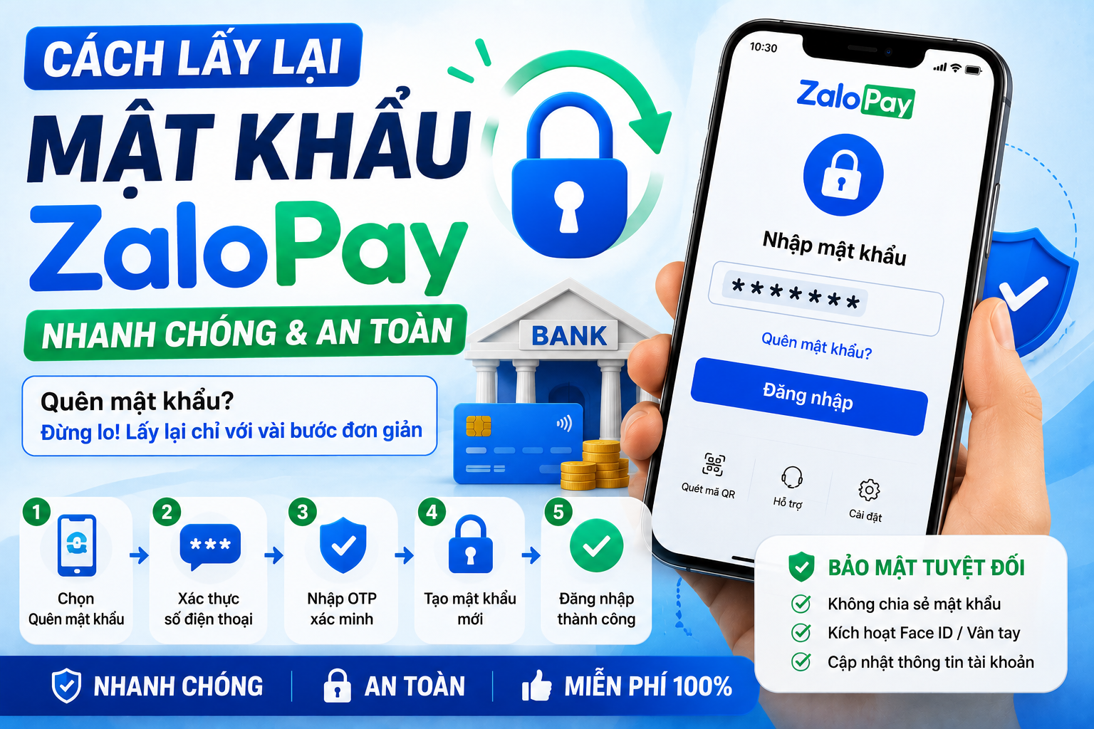 Cách Lấy Lại Mật Khẩu ZaloPay Nhanh Chóng Khi Bị Quên