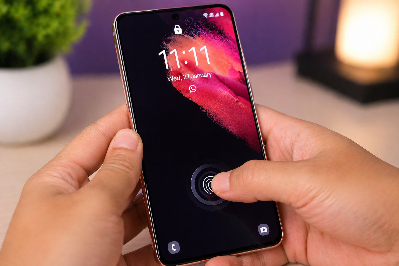 Cách mở khóa điện thoại Samsung không cần mật khẩu khi ở nhà