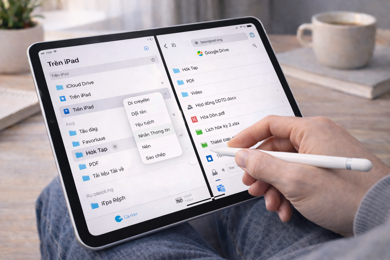 Cách quản lý file trên iPad hiệu quả với ứng dụng Tệp (Files)