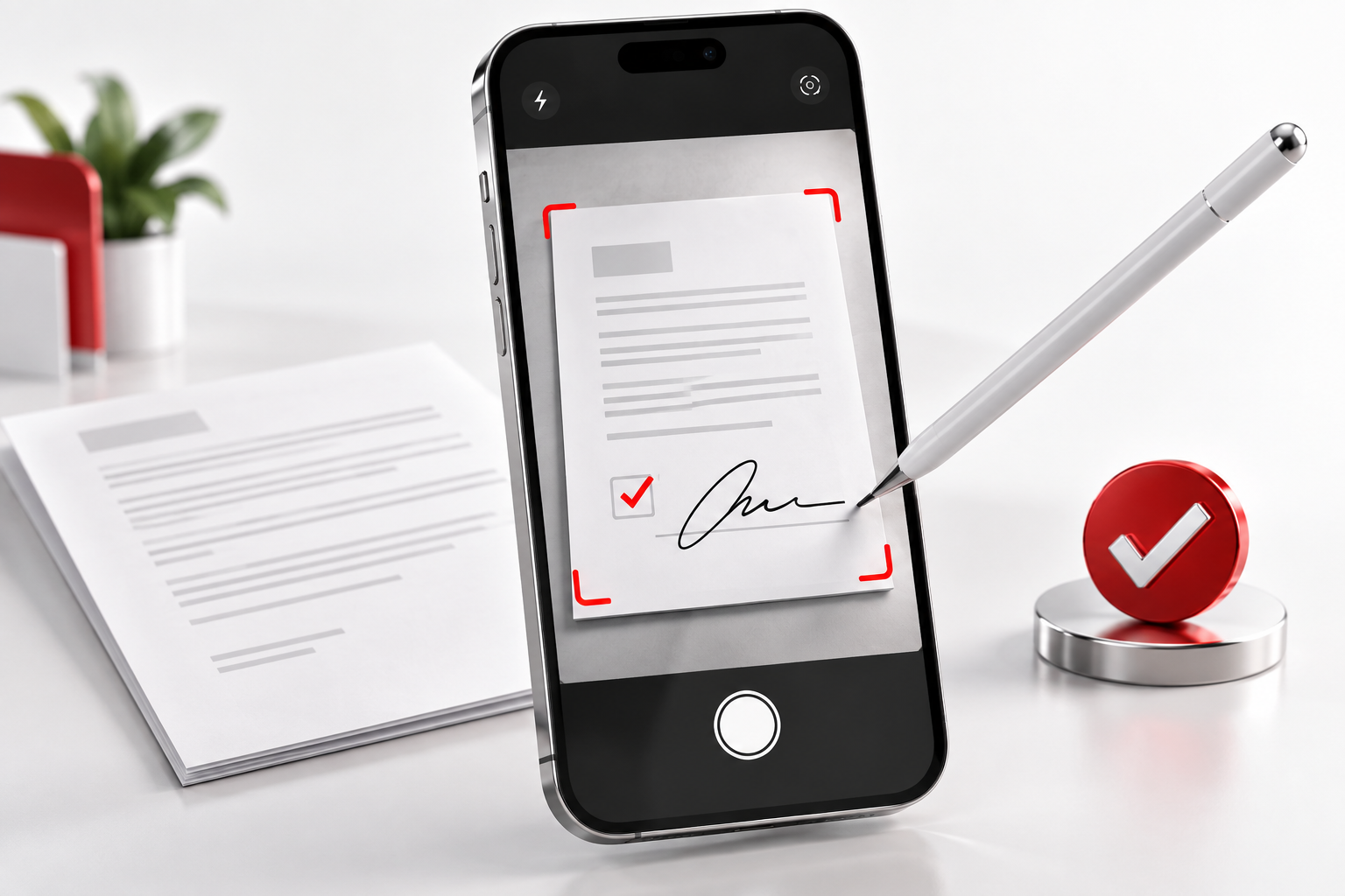 Cách quét, điền và ký tài liệu trên iPhone