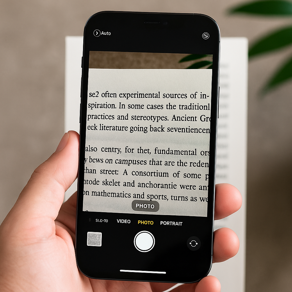 Cách quét và dịch văn bản trực tiếp bằng iPhone