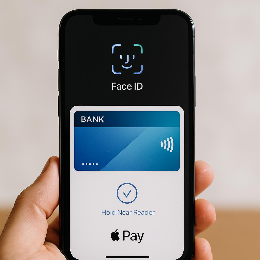Cách sử dụng Face ID để thanh toán Apple Pay trên iPhone