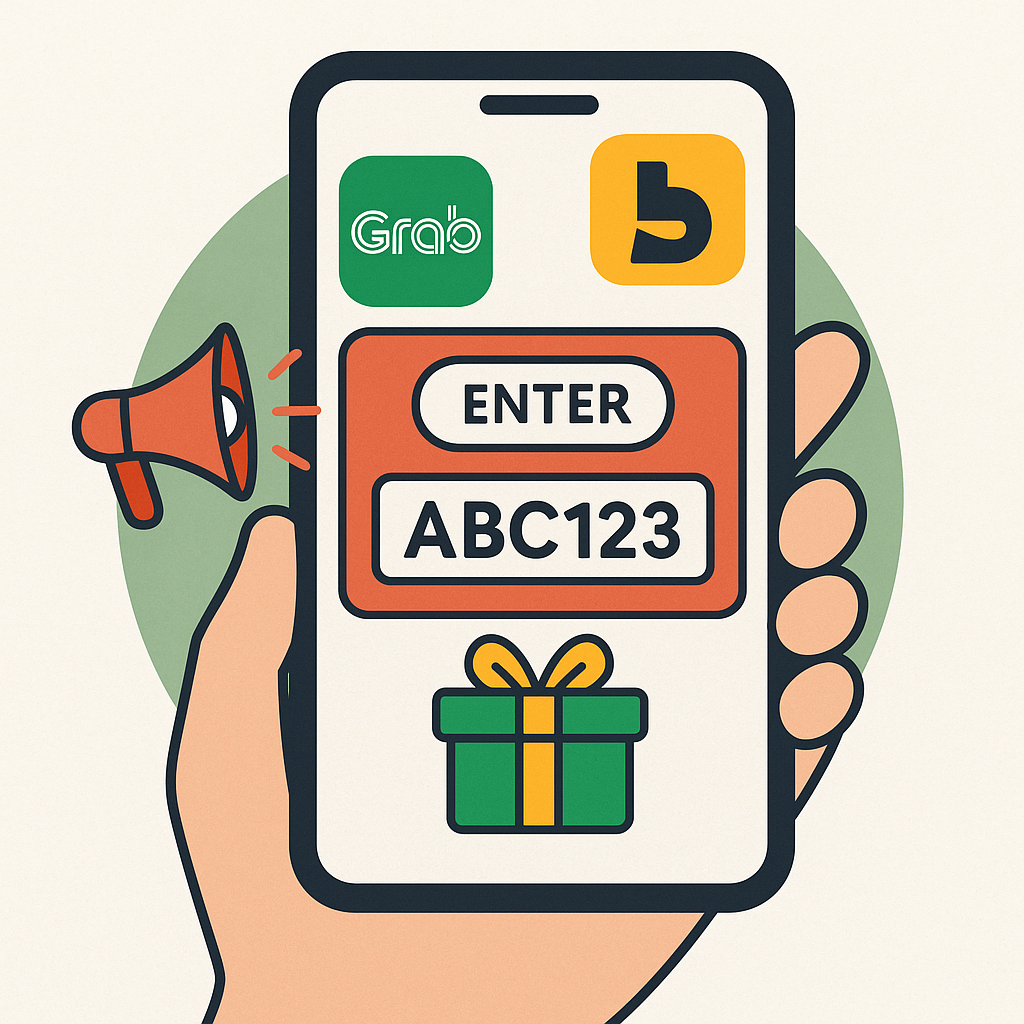 Cách sử dụng mã giới thiệu Grab/Be để nhận ưu đãi khi đặt xe