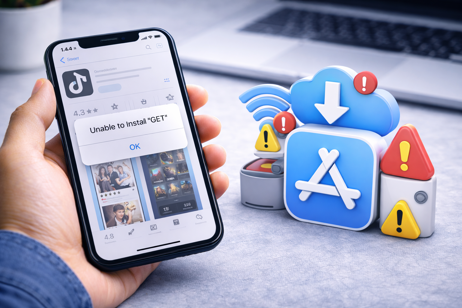 Cách sửa lỗi không tải được ứng dụng trên App Store