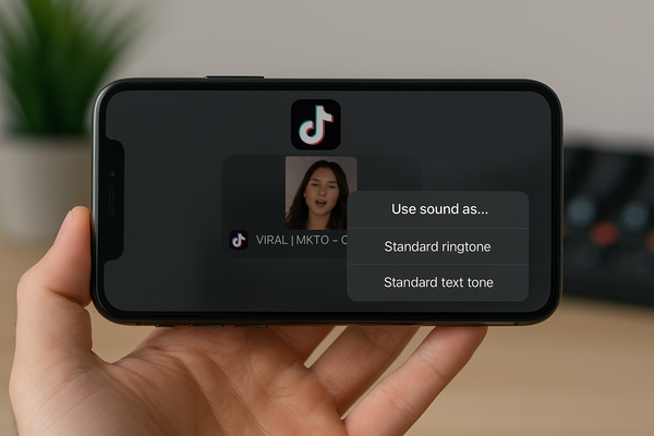 Cách tải nhạc TikTok làm nhạc chuông iPhone nhanh nhất (Không cần máy tính – cập nhật 2025)
