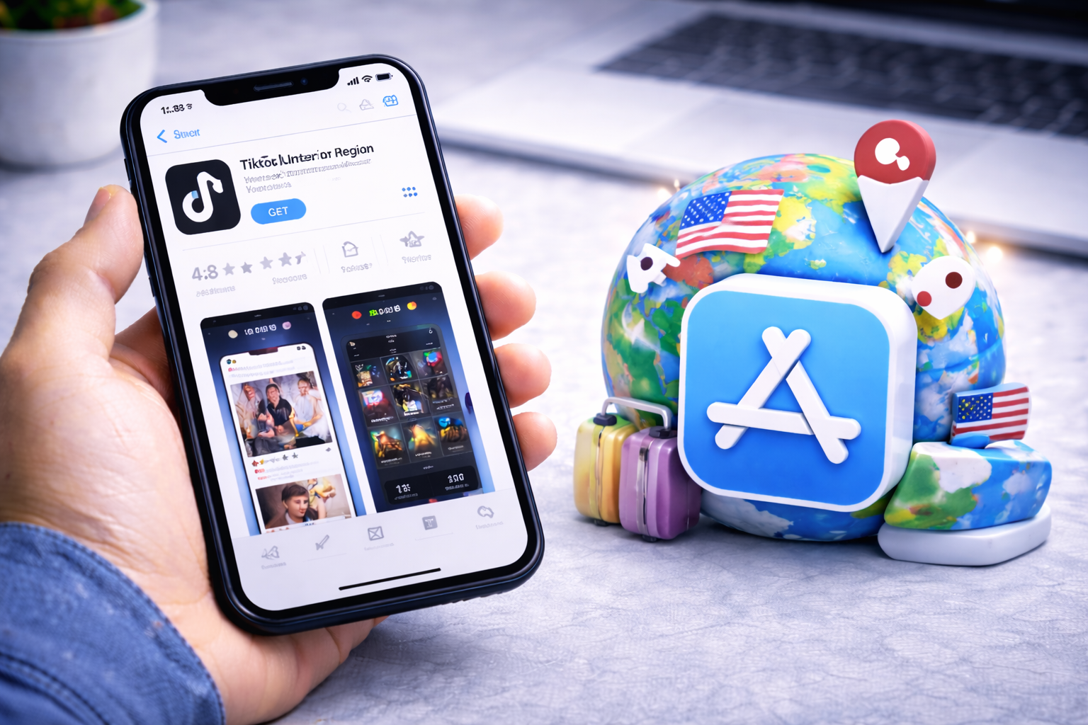 Cách tải ứng dụng không có tại Việt Nam trên App Store