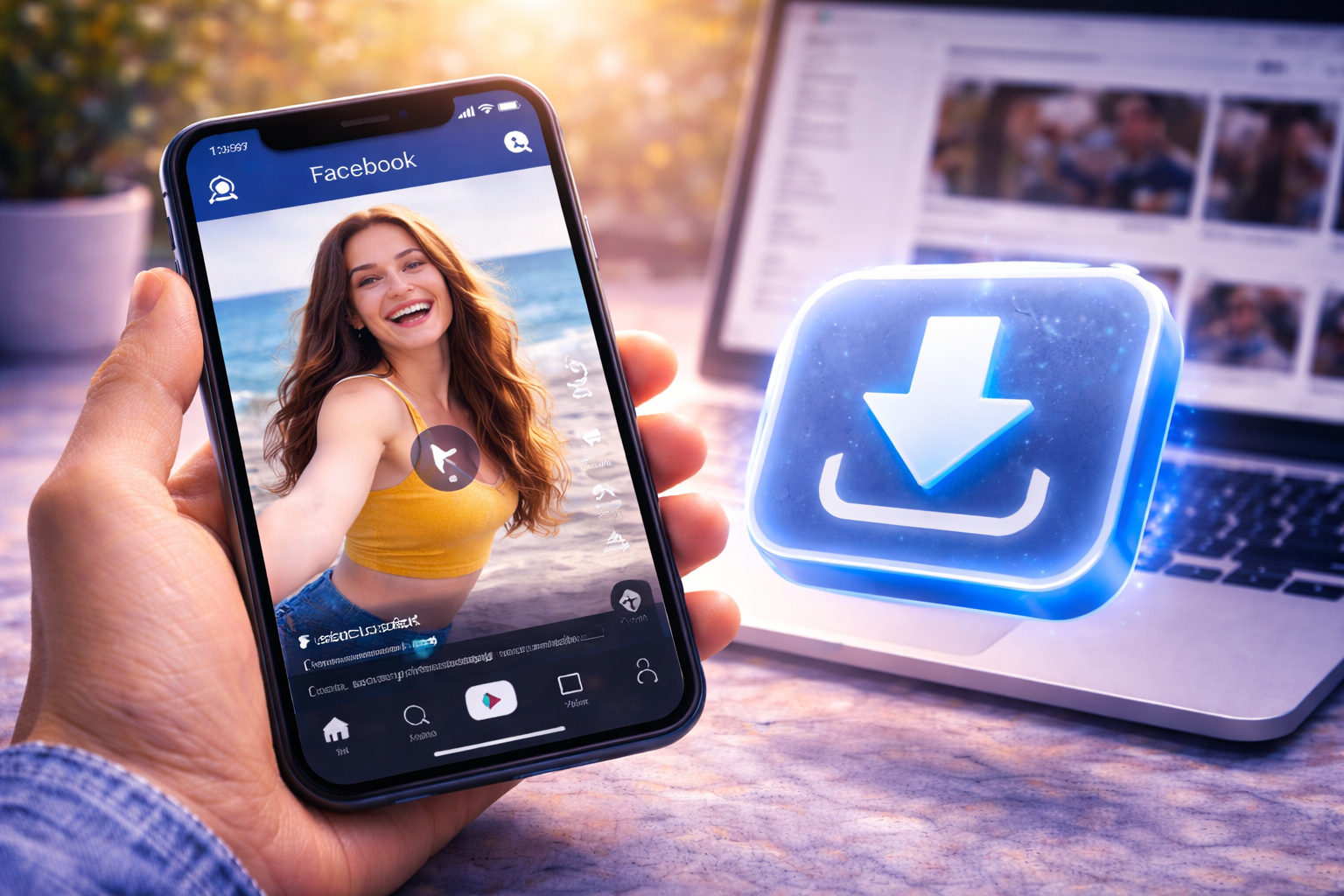 Cách tải video Facebook về điện thoại nhanh nhất