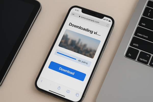 Cách tải video từ website bất kỳ về điện thoại (iPhone & Android) cực dễ – Không cần ứng dụng