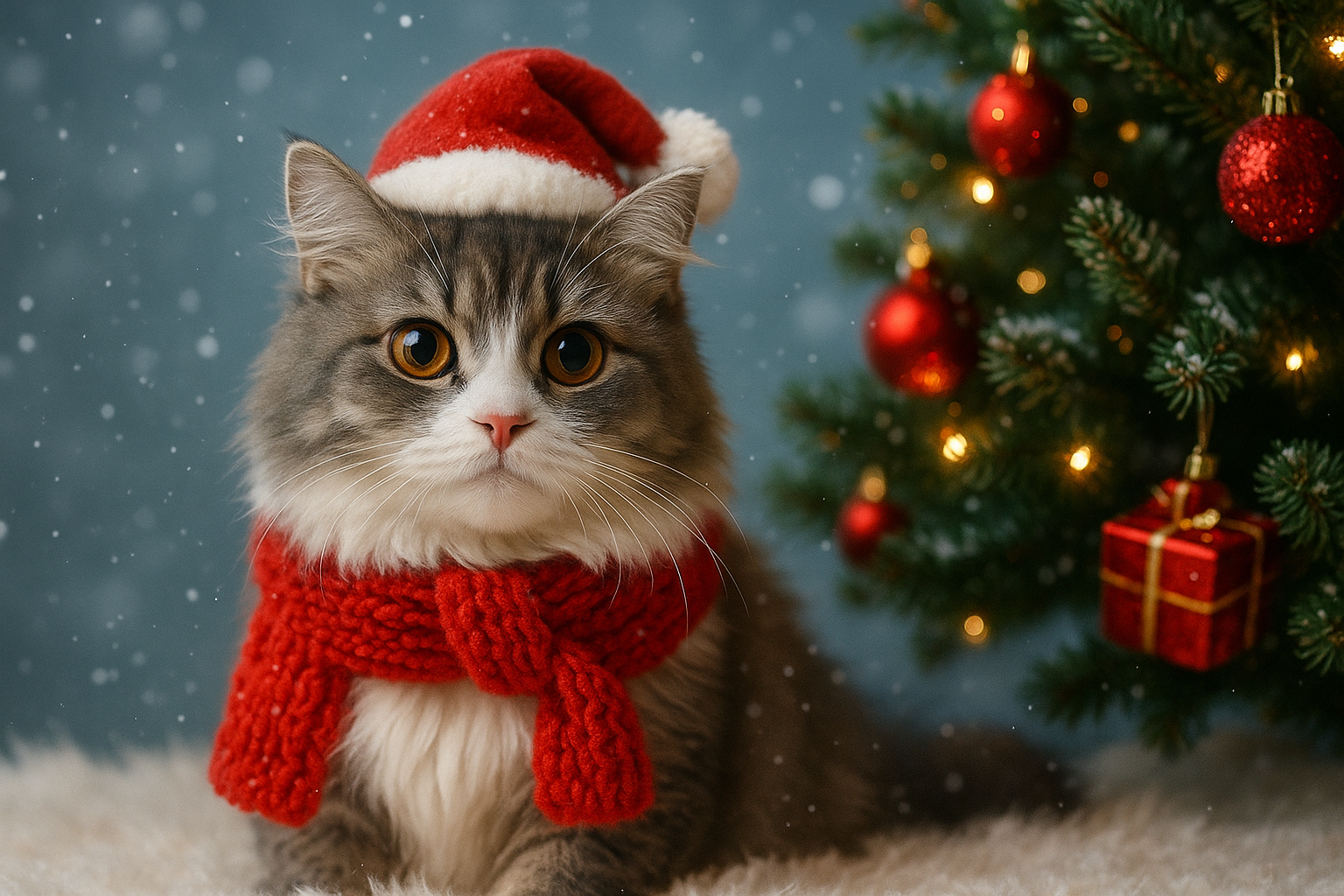 Cách tạo ảnh Noel bằng AI cho thú cưng cực đẹp (Chó/Mèo) – Hướng dẫn chi tiết 2025