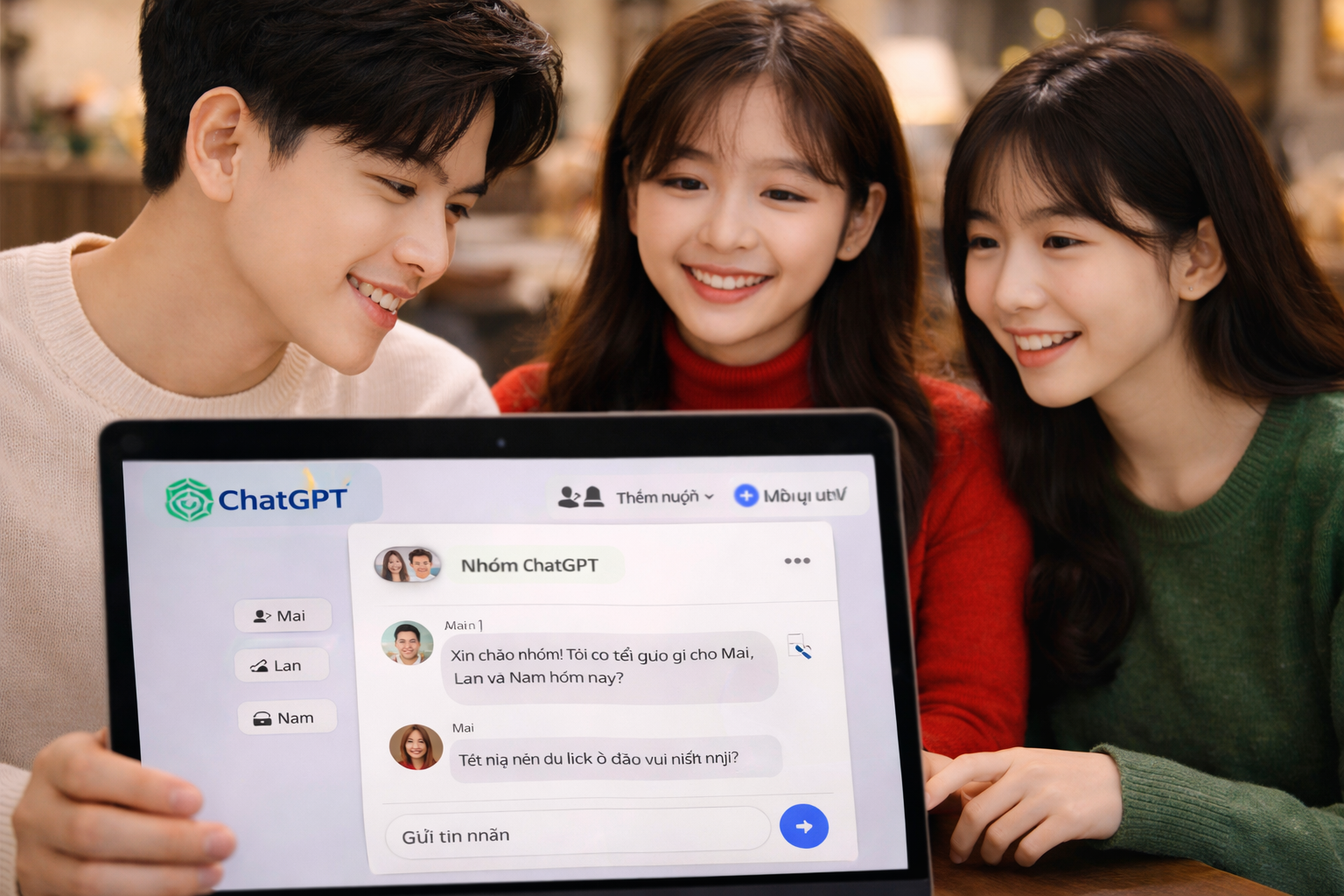 Cách Tạo Đoạn Chat Nhóm Trên ChatGPT Siêu Nhanh [Cập nhật 2026] – Hướng Dẫn Chi Tiết