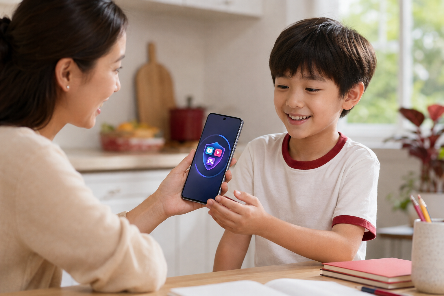 Cách tạo Family Space trên Motorola để cho trẻ mượn máy an toàn