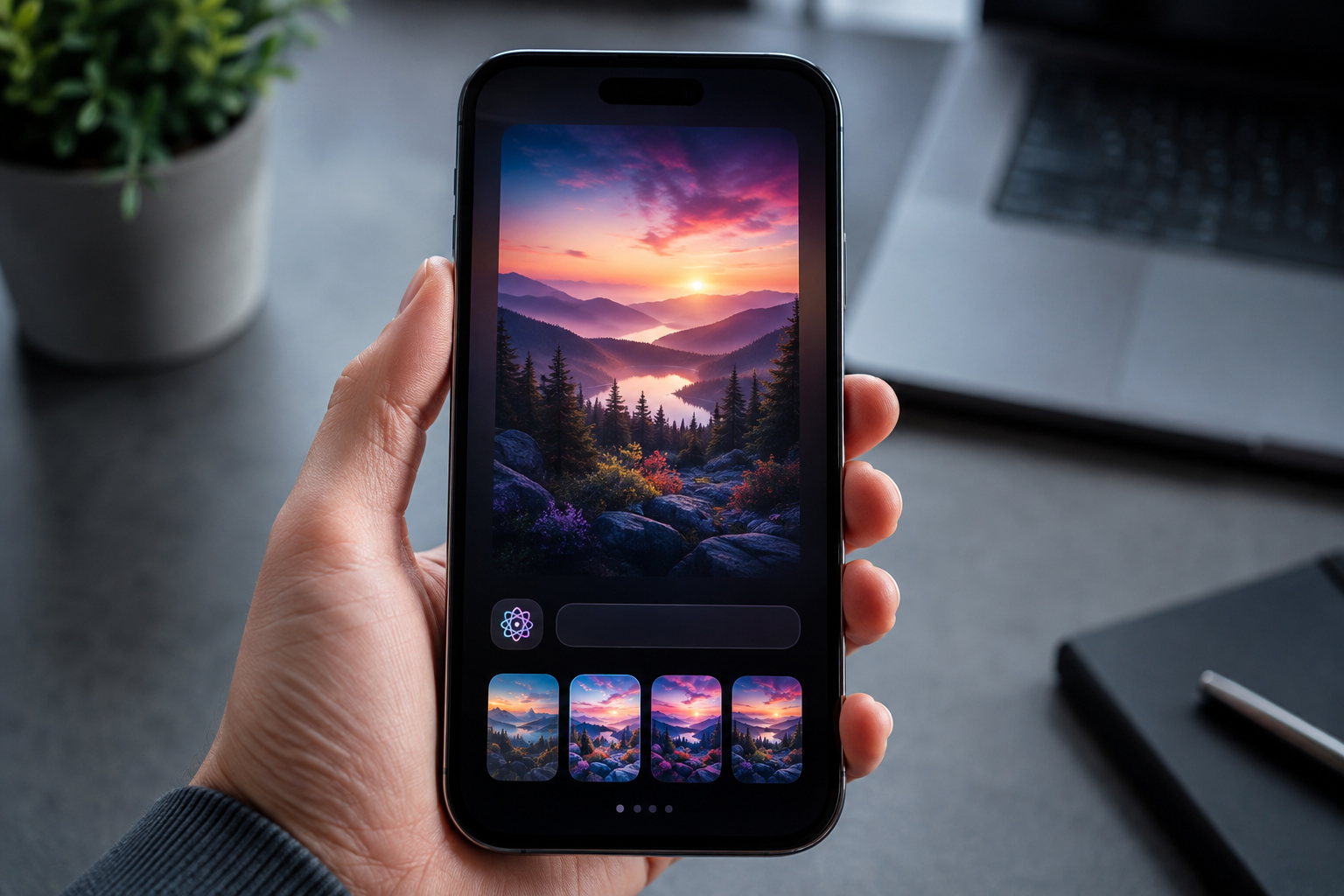 Không cần tìm wallpaper nữa: Cách dùng Image Playground tạo hình nền iPhone chân thực chỉ bằng câu mô tả
