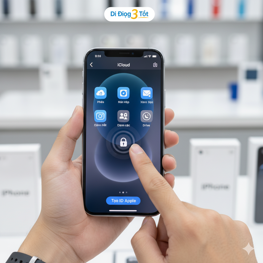 Cách Tạo ID Apple & Thiết Lập iCloud An Toàn: Bí Quyết Bảo Mật Dữ Liệu Tại Di Động 3 Tốt