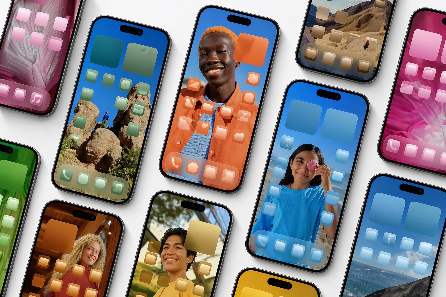 Cách tùy chỉnh hình nền màn hình chính iPhone đẹp hơn