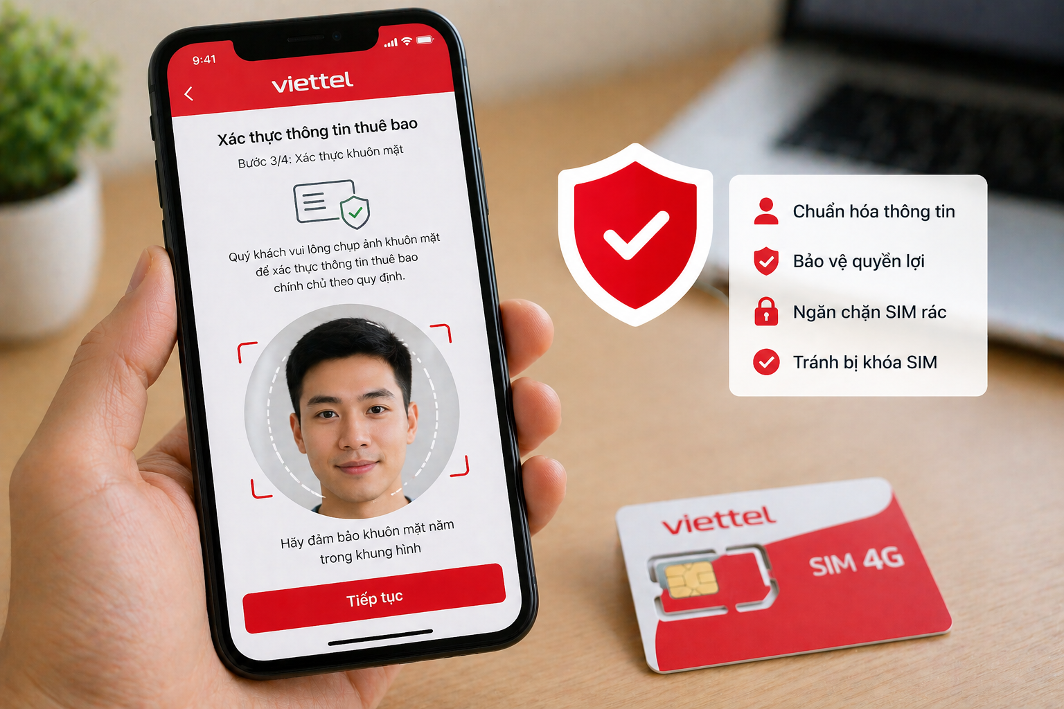 Cách Xác Thực Thông Tin SIM Viettel Chính Chủ Nhanh Qua MyViettel